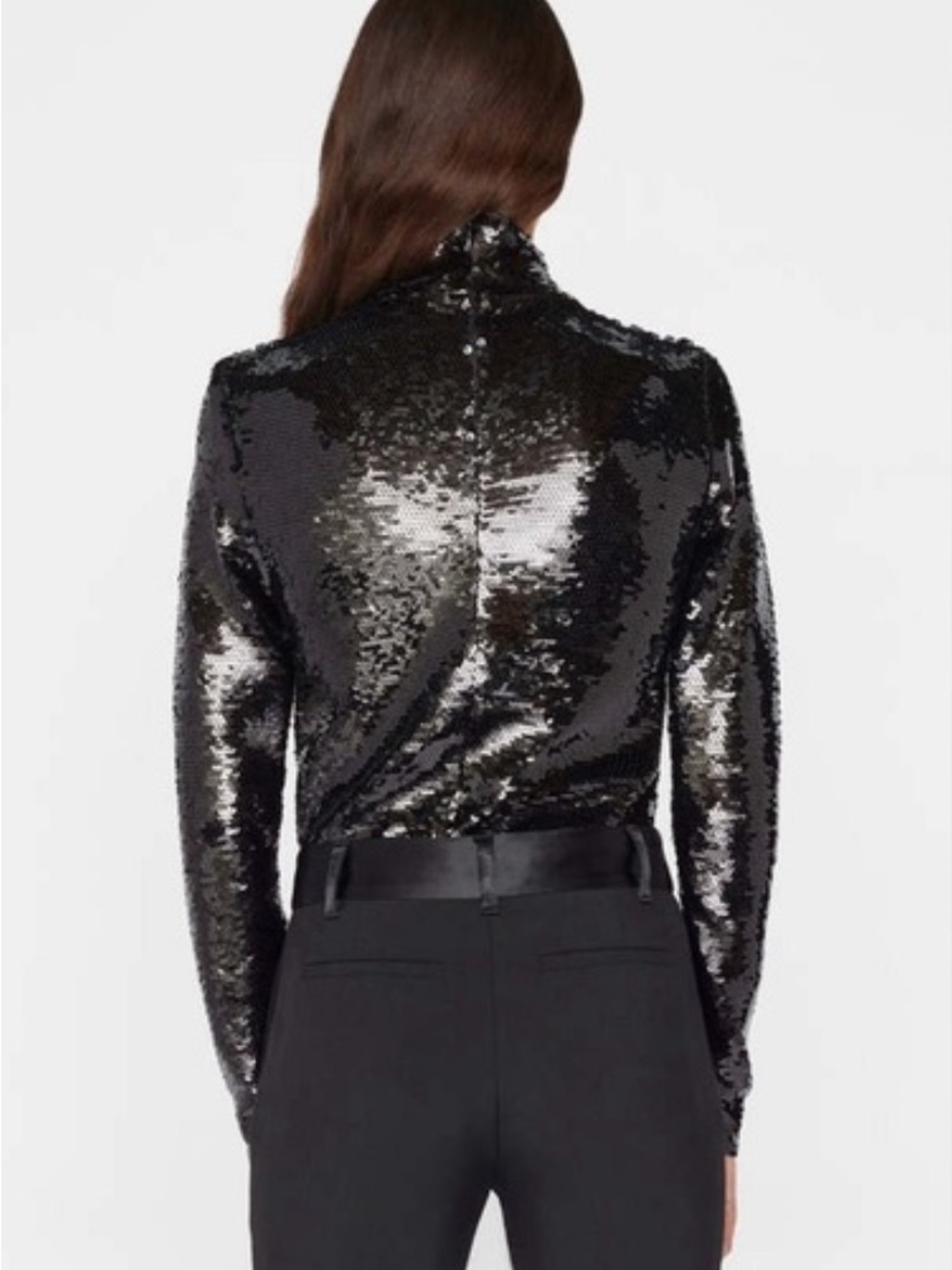 Sequin Turtle Neck - Picture 5 of 7